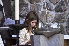 Ellery Kate Wheeler; Ellery�s baptism